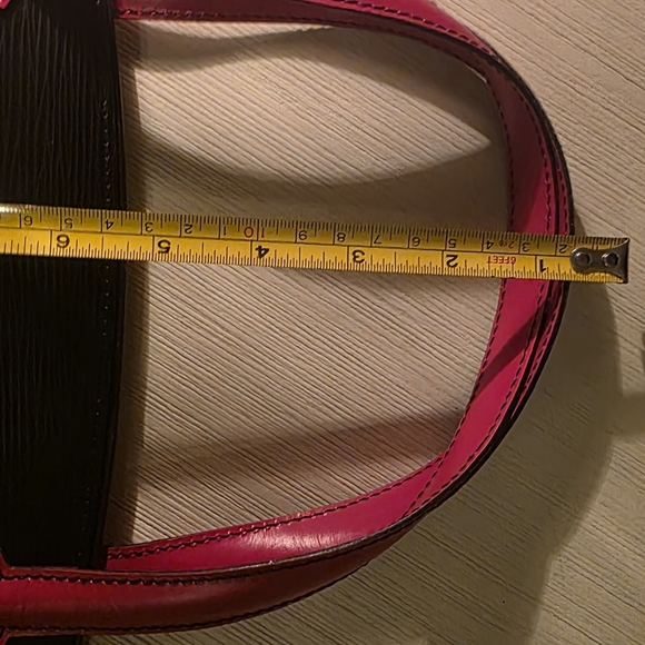 LOUIS VUITTON Louis Vuitton Varennes Handbag M52387 Epi Leather Noir Castilia... - Picture 11 of 15